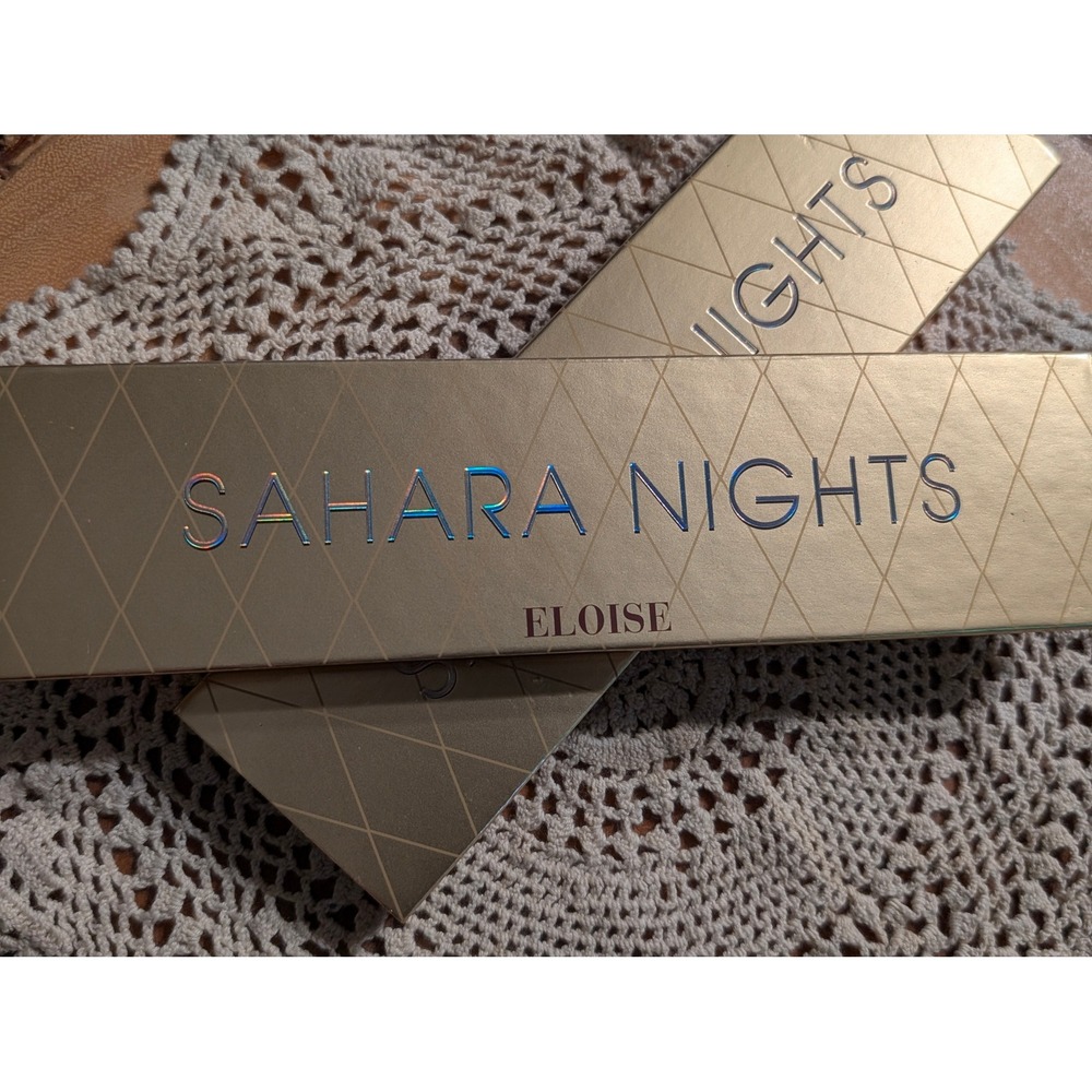 NEW Eloise Beauty Sahara Nights Eyeshadow Palette 6 Pan Shimmer Gold Compact